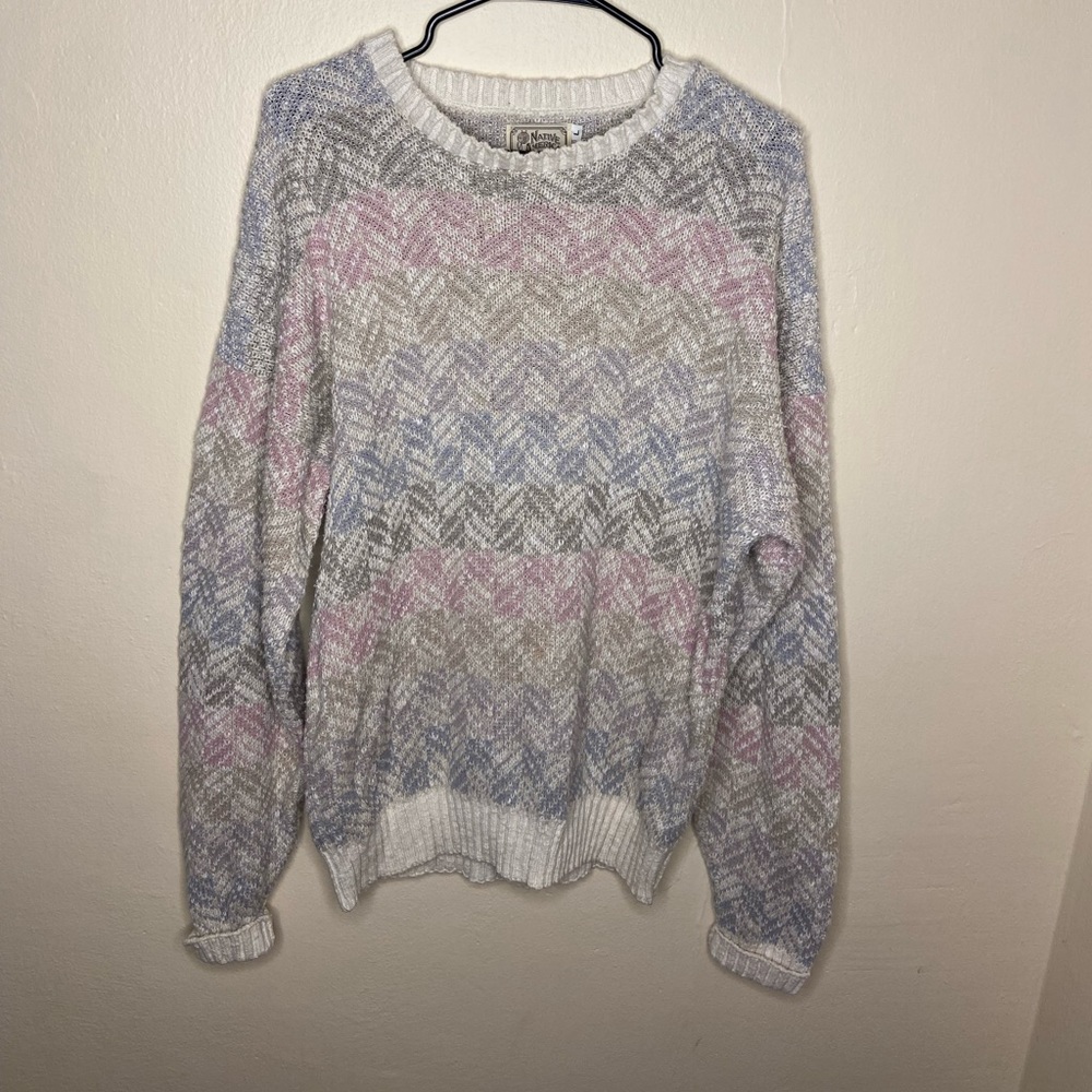 Gorgeous vintage pastel sweater